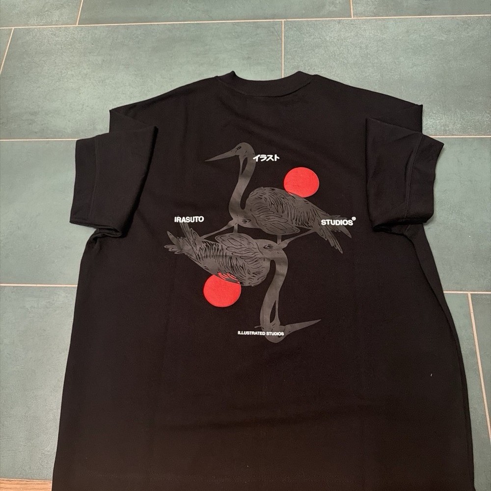 Irasuto Studios – Sold Out Black Designer Shirt Size XL