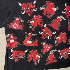 Vintage 90s Diamond Star The Devil Made Me Do It Aop Boxy T-Shirt Men’s S