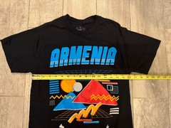 Ara The Rat Armenia T-Shirt Mens S Black Retro 80s Geometric Vaporwave Graphic