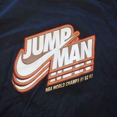 Vintage Air Jordan 91 92 93 Championship Jordan Brand T Shirt Sz 3x Jumpman
