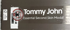Tommy John Men’s T-Shirt SZ Medium 3-Pk White Essential Second Skin Modal Unde..