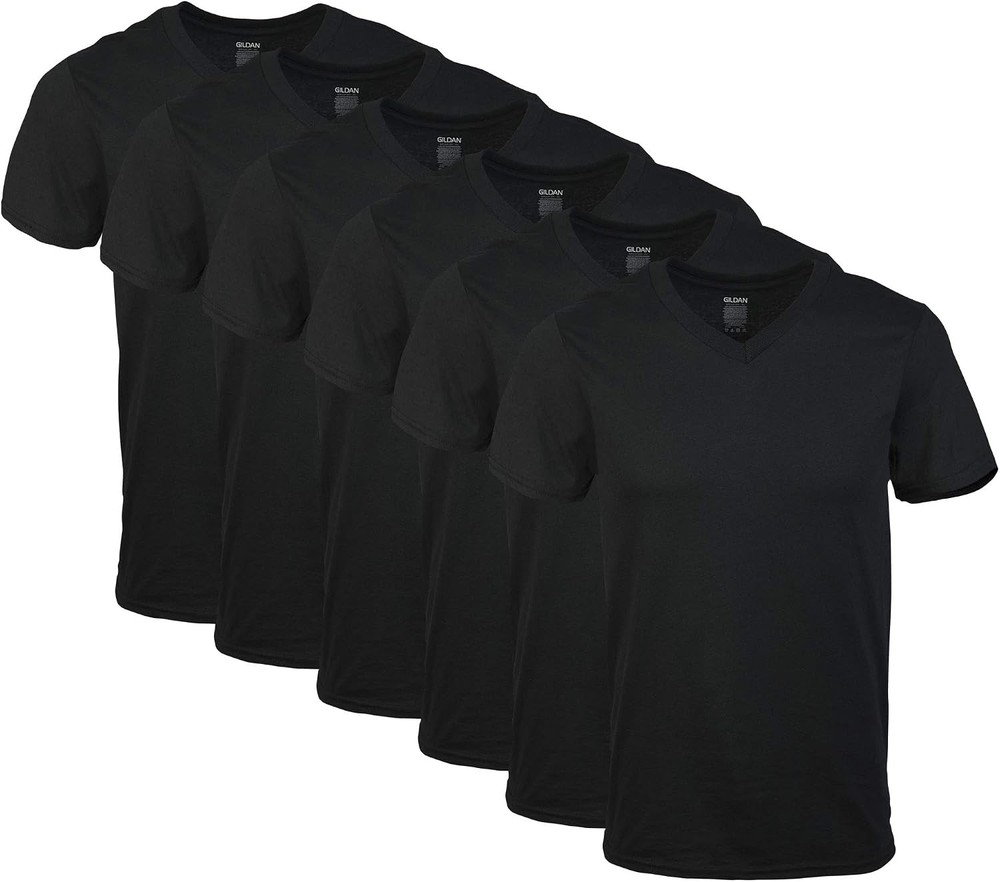 Mens V-Neck T-Shirts Multipack Style G1103
