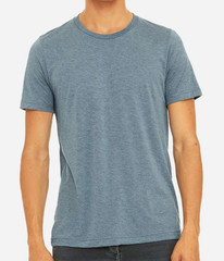 NEW Blank Bella + Canvas Triblend Unisex/Mens T-Shirt #3413 Various Colors