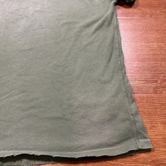 Rhude Oversized T Shirt Mens L Green Crop Boxy Relaxed Baggy Fit Fade Alt Street