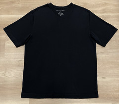 Tommy Bahama Denim V Neck T Shirt Men’s XL Black Cotton Short Sleeve Tee