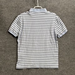 Polo Ralph Lauren Polo Shirt Men’s Sz M Classic Fit Short Sleeve Striped Blue