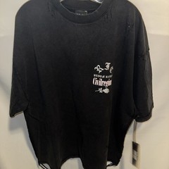 Civil Regime Large Mask On FMR Tee shirt Black NEW