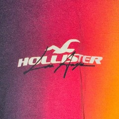 Y2K Hollister Ombre Gradient Tee Black Pink Orange Fade Graphic Shirt Men’sM