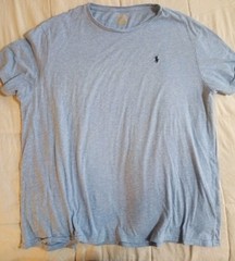 Polo Ralph Lauren Men’s Blue Cotton Classic Fit Polo Logo T-Shirt Size 2XL
