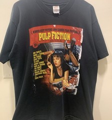 Vintage 1994 Pulp Fiction Uma Thurman Winterland T-Shirt Men’s Large Black USA