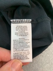 Amazon Essentials Pocket T-shirt Men XL Black Cotton Stretch Comfy Casual