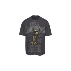 Nike NBA Champions New York Knicks 2026 Crystal Rhinestone T Loose Fit Black L