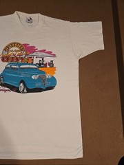 Vintage 90s 20th Century Chevy Carfest Cruiz-in Washington IN White XL Promo