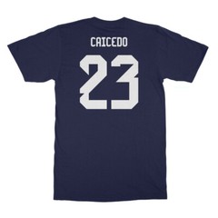 Caicedo 23 Jersey Style – Ecuador Soccer Cup Fan Unisex T-Shirt