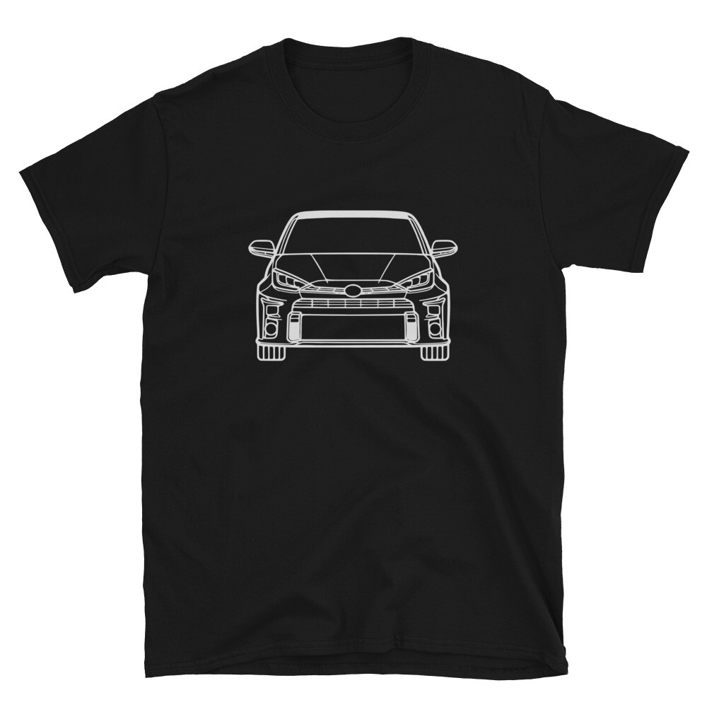 Softstyle T-Shirt For Toyota Yaris GR 2021 Car Owners Birthday Gift Tee Shirt