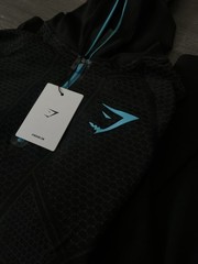Gymshark OG Onyx V1 Small David Laid Hoodie