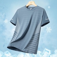 Quick Dry Sports T-Shirt Men’s Running Hiking Fishing Outdoor Breathable Top