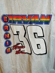 ERNIE IRVAN #36 VINTAGE 1998 MARS T-SHIRT SIZE XXL MEN’S NASCAR TANK TOP RARE