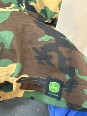 John Deere Camouflage Logo T-Shirt Size Large