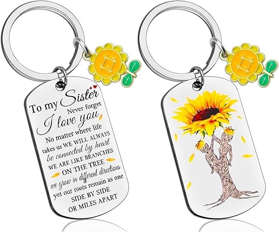 Cool Gifts For Adult Sister From Sisters Brothers Sister Gifts For Women Keyc…
