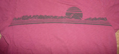 NWOT Life Is Good Mountains Men’s Large Maroon T-Shirt