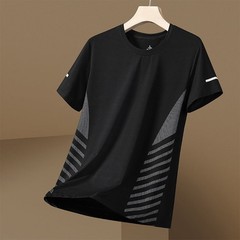 Short Sleeve Loose Fit T Shirt for Men Ideal for Sports and Casual Outings