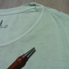 JOHNNIE O Mens L LARGE T SHIRT DALE 2.0 PISTACHIO GREEN SHORT SLEEVE GOLF TEE