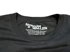 Morgan Wallen Graphic T Shirt Mens Large Country Music Band Tee Black