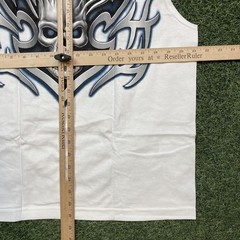 Bike Fest Shirt L 00s Y2k 2011 Las Vegas Motorcycle Biker Sleeveless Cutoff Tee