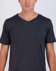 Men’s V-Neck Dry-Fit Moisture Wicking Active Tech Performance 5 Pack 3XL