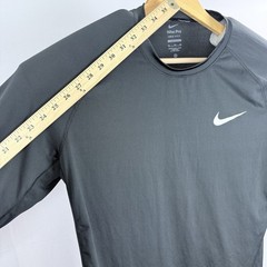 Nike PRO Athletic Long Sleeve Shirt Mens XL Slim Fit Black Stretch DRI-FIT