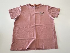 Free Planet Cotton Faded Rose Short Sleeve Crew Neck T-Shirt Men’s Flamingo L