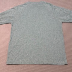 Faherty Cloud Cotton Henley Shirt Mens XL Teal Heather Long Sleeve Pima