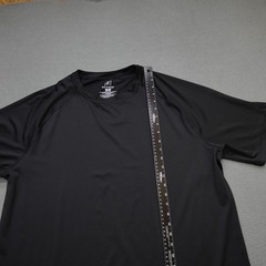 George T Shirt Men’s Size 2XL (50-52) Black Activewear Stretch Short Sleeve