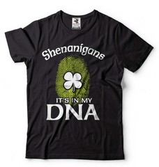Irish heritage Shenaningans DNA Saint Patrick’s day Ireland holiday Tee Shirt