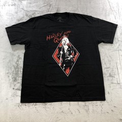Harley Quinn Shirt Mens XL Black The Suicide Squad DC Comics Movie Graphic Tee