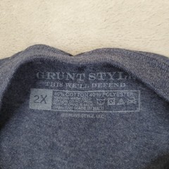 Grunt Style T Shirt Men XXL Patriot Military Tactical Veteran Police 2A USA 613