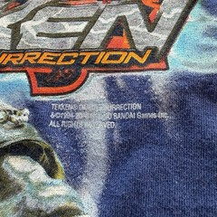 Tekken Dark Resurrection Game Promo Shirt Blue Sz Large Men’s Vintage Y2K 2001