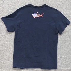 Discovery Channel WICKED TUNA Shirt Short Sleeve Sz M Graphic Print Flag Fishing