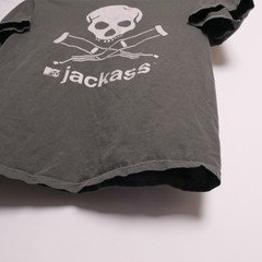 Jackass Movie Tee Skull Crutches Logo Tv Show MTV Prank Show CKY Big Brother XL