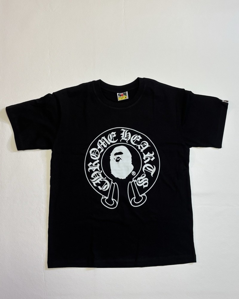 Chrome X Bape Black shirt – Size M – Fits Smaller