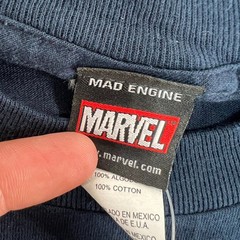 Vintage Marvel SpiderMan Shirt Mens Large Mad Engine Iron Man Y2K Superhero