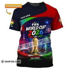 3D Unisex Shirt – Custom World Cup 2026 Shirt reprint all size VK13828