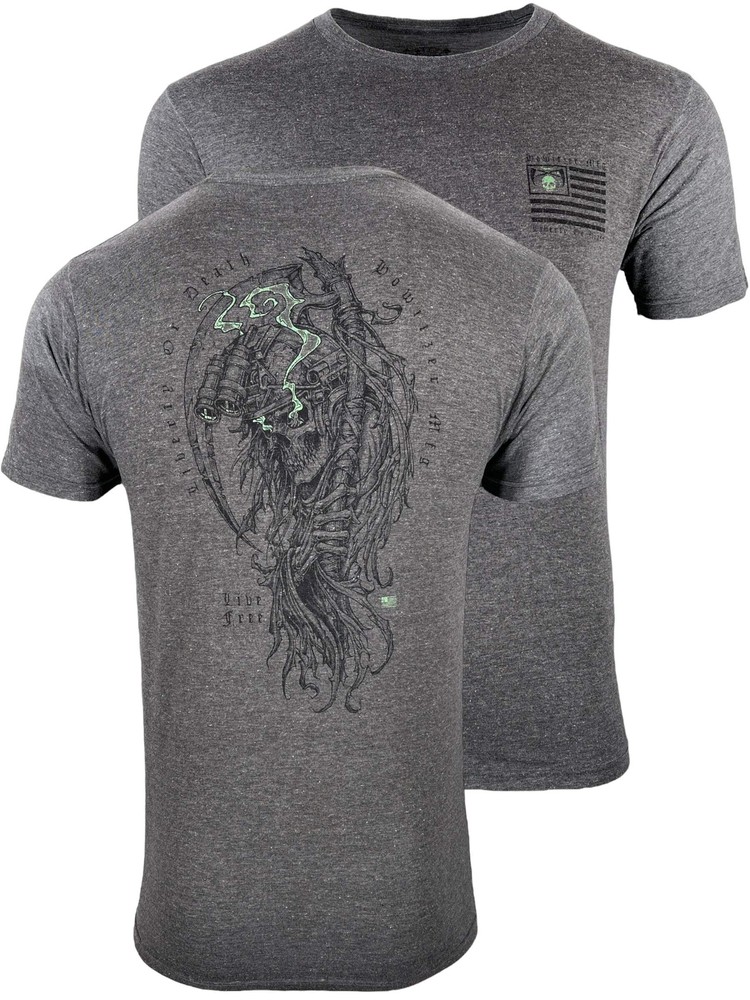 Howitzer Style Men’s T-Shirt Liberty Reaper Military Grunt MFG
