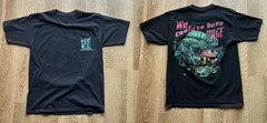 VTG SS Budweiser Lizards We Could’ve Been Huge T Shirt Beer Promo 1997 USA