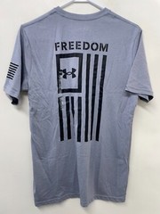 Under Armour Mens S New Freedom Flag T-Shirt Short Sleeve Graphic Tee 1370810