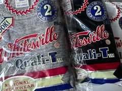 WHITESVILLE 2-PACK T-SHIRT White/Black/Navy/Gray WV73544 Made in Japan New