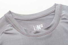 Men Sport Long Sleeve Thin No Plush Underwear Johns Winter Basic Crew Tops Shirt