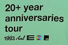 Glassjaw 20+ Anniversaries Tour Official Merch Celadon LS T-Shirt Sz S AS*
