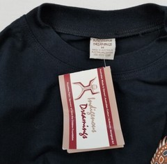 NEW Austrailia Indigenous Dreamings T Shirt Men’s Medium M Black Short Sleeves